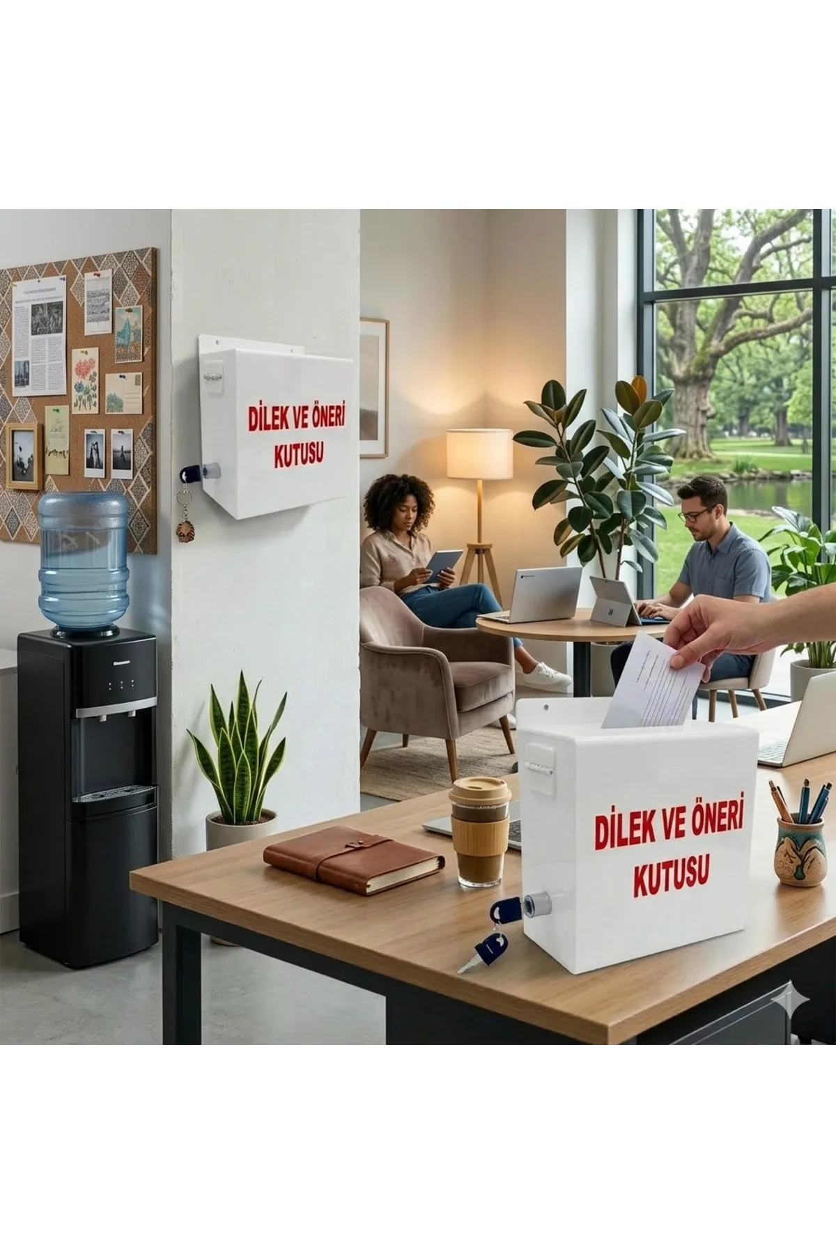 Dilek & Öneri Kutusu (Beyaz UV Baskılı)