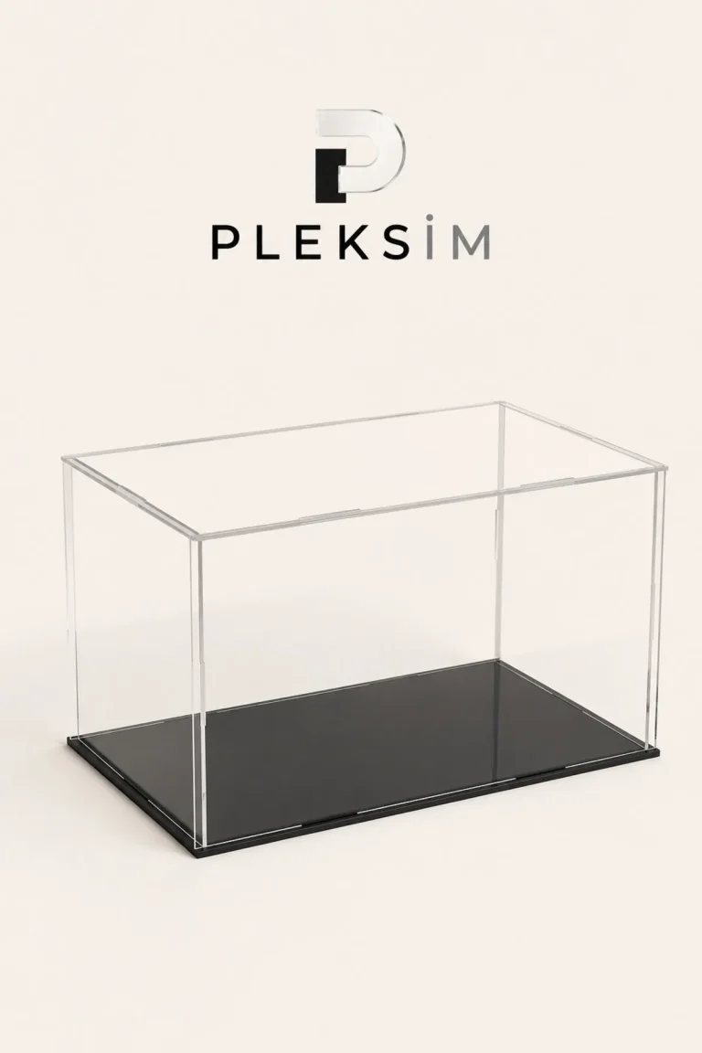 Premium Maket & Model Ürün Sergilime Standı (EN: 20CM X BOY: 15CM X YÜKSEKLİK: 10CM)